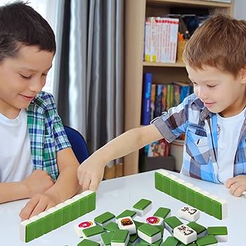 Amazon | 麻雀牌セット、麻雀セット | ブロックパズル麻雀ゲーム